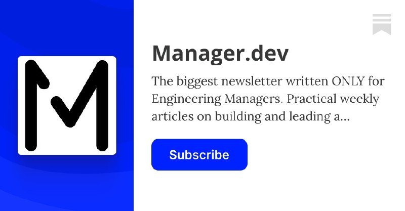 Manager.dev | Anton Zaides | Substack