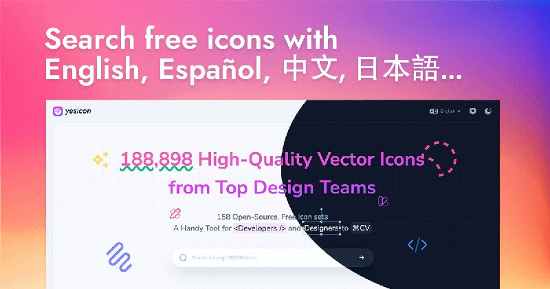 Curated High-Quality, Open-Source, and Free Vector Icons