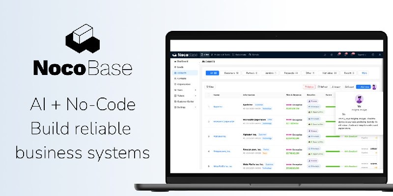 NocoBase - 开源、私有部署的 AI 驱动的零代码和低代码开发平台