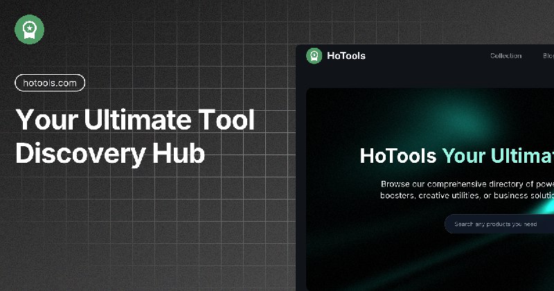 HoTools - Your Ultimate Online Toolkit Directory