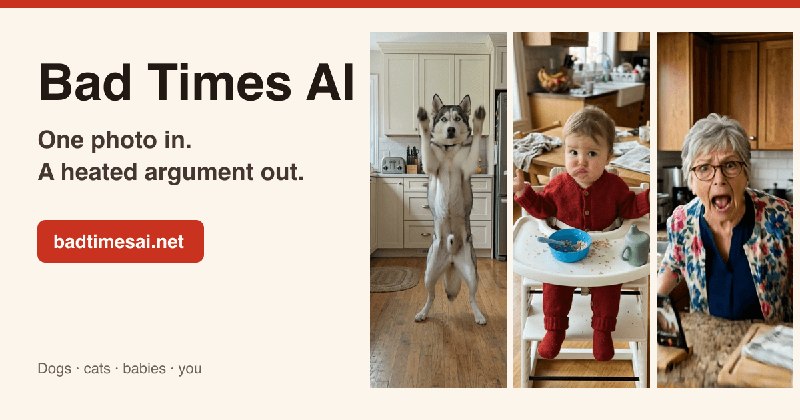 Bad Times AI 视频生成器：用一张照片拍出 Bad Times 趋势