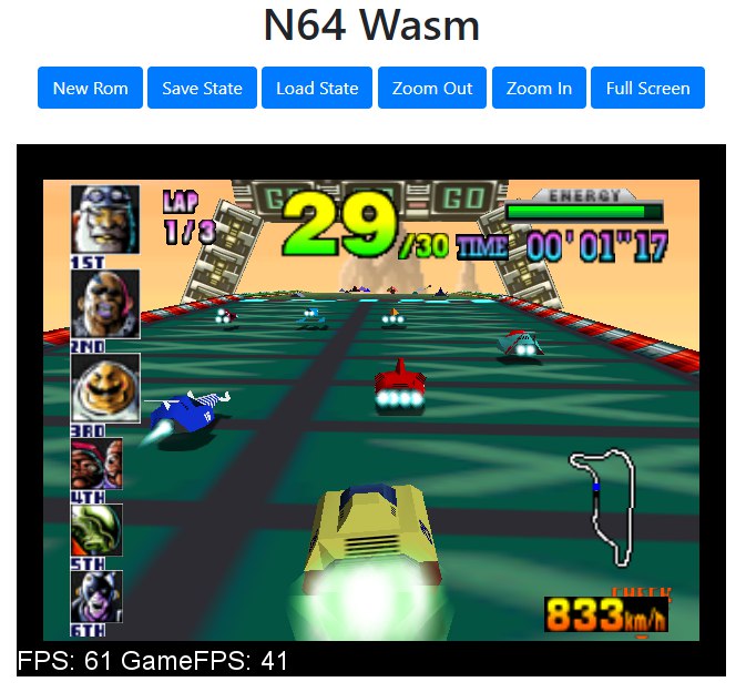 国外工程师 Neil 在 GitHub 上开源了任天堂 64 模拟器（N64）：N64Wasm