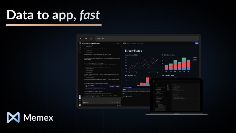 Memex — Data to App, Fast