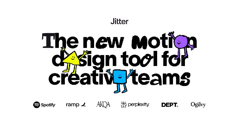 Jitter ·  A fast and simple motion design tool on the web