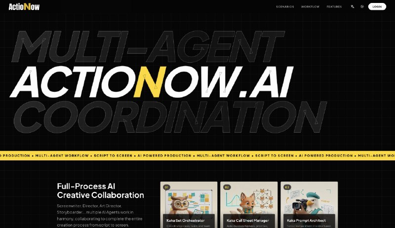 ActioNow - AI-Powered Video Creation Platform