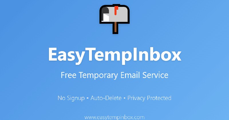 Free Temporary Email - EasyTempInbox