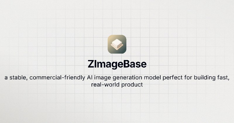 Z Image Base - AI图像生成基础模型