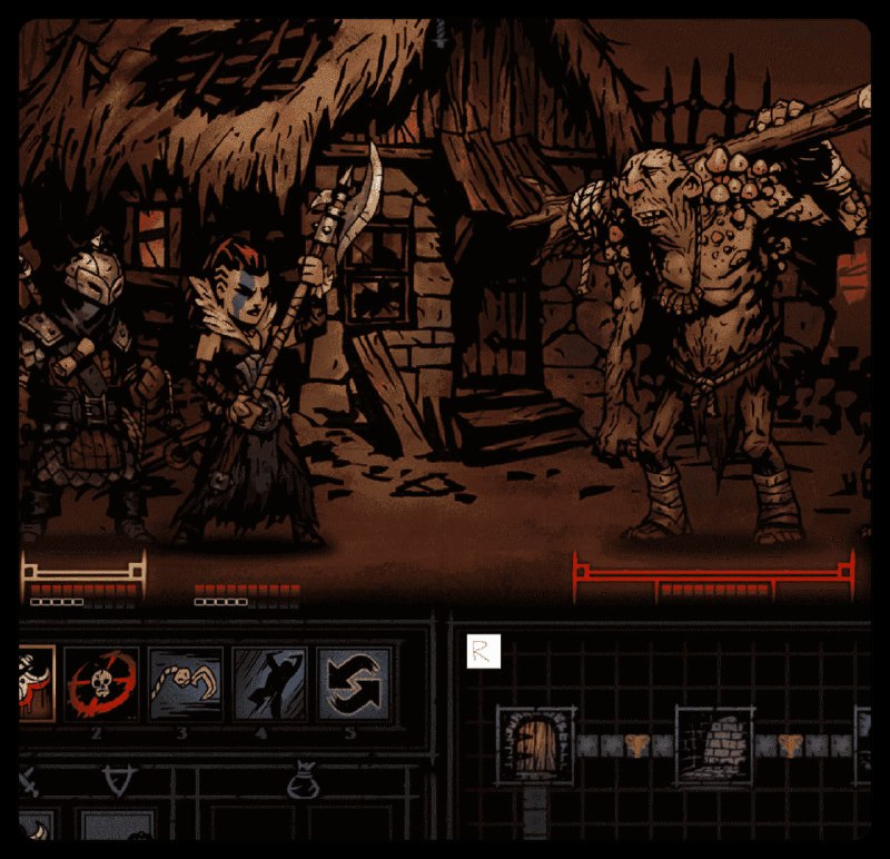 #游戏暗黑地牢免安装中文版《暗黑地牢破解版（Darkest Dungeon）》是一款关于冒险，心理压力合一的具有挑战性的roguelike回合制RPG游戏，并通过扭曲的森林，血肉的养殖场，被摧毁了城堡，超越带领一团有缺陷的英雄