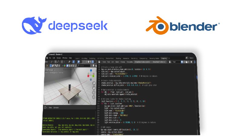 GitHub - jer-nc/blender_deepseek_ai: An experimental add-on, AI-powered code assistant for Blender's Text Editor, integrating with…