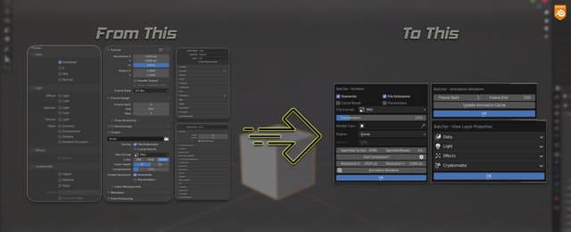 #Blender #插件Blender-Telegram通知推送信息插件Batcher – Render Messenger是一个开源插件，它会通知您有关以下渲染事件的信息：开始，完成，取消