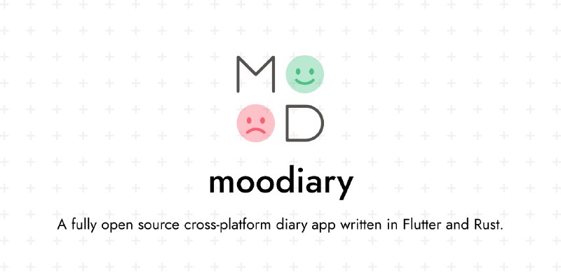 GitHub - ZhuJHua/moodiary: A fully open source cross-platform diary app written in Flutter and Rust.