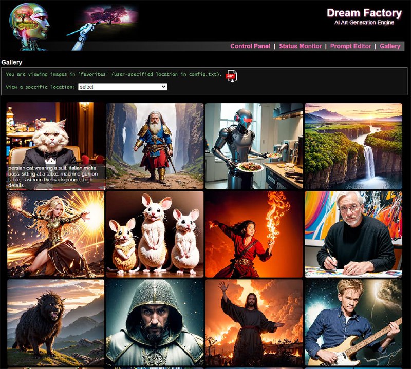 #AI #GUI #StableDiffusion基于stable-diffusion多线程 GUI 管理器，用于批量创建 AI 生成的艺术特征- 基于stable-diffusion
