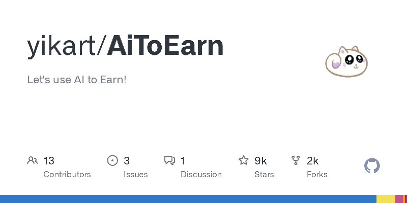 GitHub - yikart/AiToEarn: Let's use AI to Earn!