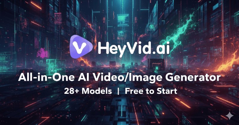 HeyVid AI - 免费在线 AI 视频与图片生成器