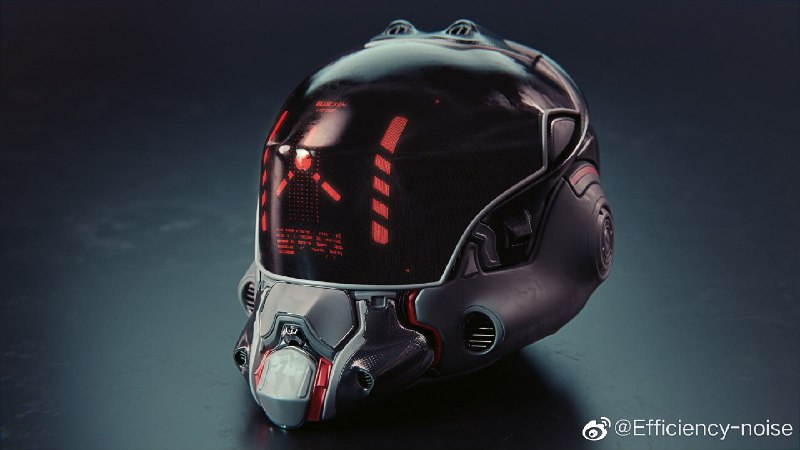 #教程 #blenderBlender建模逼真的科幻头盔链接: 网页链接 提取码: 67a3via Efficiency-noise的微博