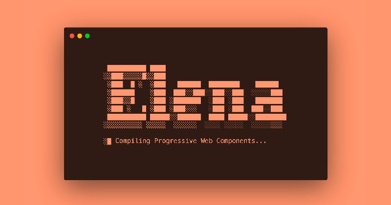 Elena | Progressive Web Components