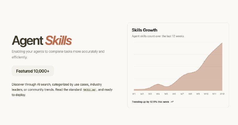 AgentSkills | 探索 Agent Skills，赋能您的 AI 智能体