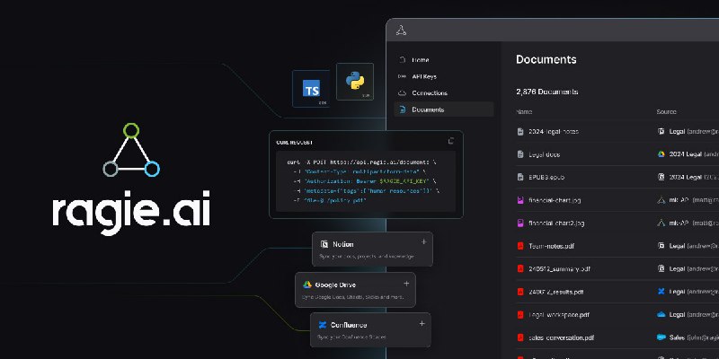 Ragie | Fully managed RAG-as-a-Service for developers