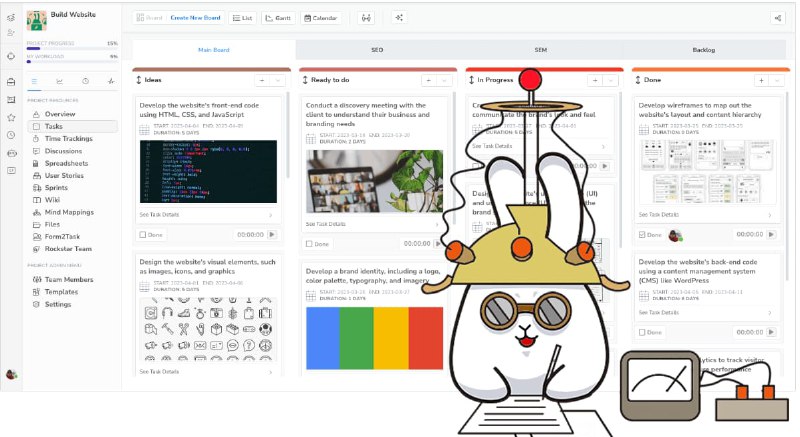 #工具 #生产力带有AI 驱动的项目管理生产力工具直观的看板、列表和卡片提供简单性、灵活性和功能，让您清楚地了解谁负责每项任务以及需要完成什么此外，借助周期性任务和 AI 驱动的任务分析等功能，您可以优化工作流程并实现项目管理目标同时，GitScrum的平台可以无缝集成到您现有的工作流程中，并帮助建立专业形象访问使用：