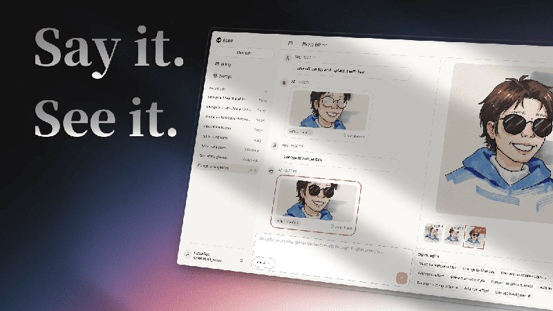Edit0 - 说出想法，看见效果 | AI 驱动的智能图片编辑器