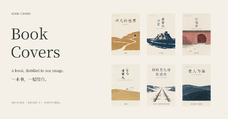 Book Covers — 文学封面集