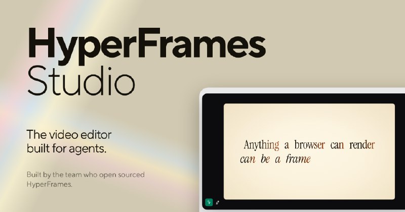 HyperFrames Studio