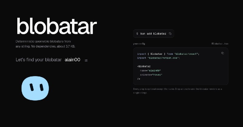 blobatar.dev