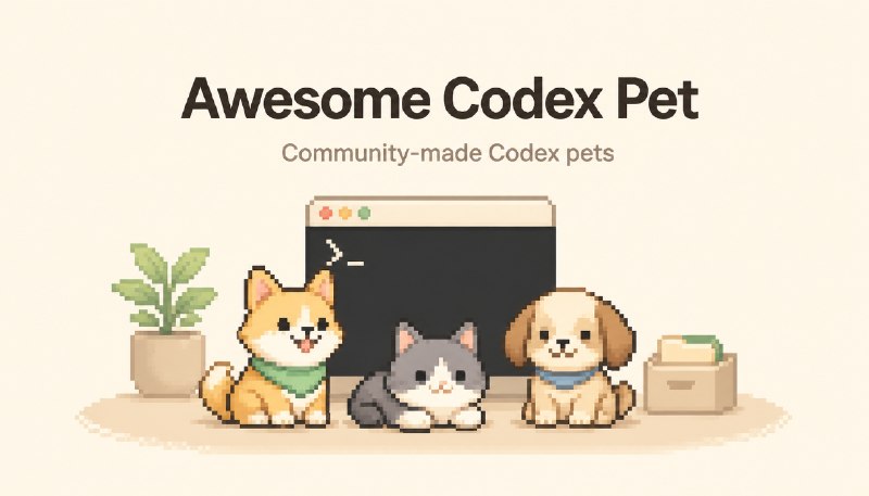 Awesome Codex Pet — free Codex pet gallery and community