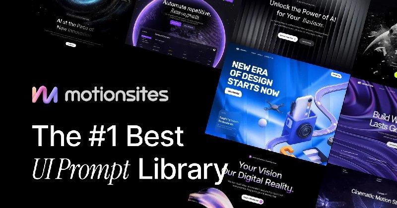MotionSites AI — Official Premium AI Website Prompts