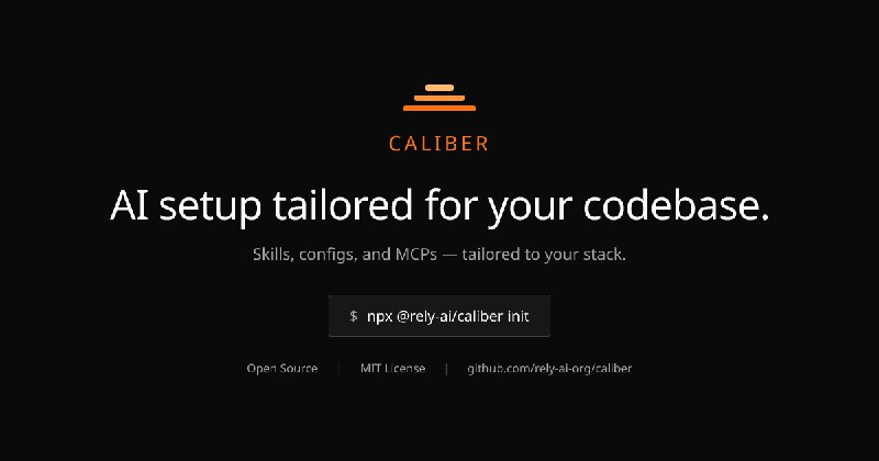 Caliber — AI setup tailored for your codebase