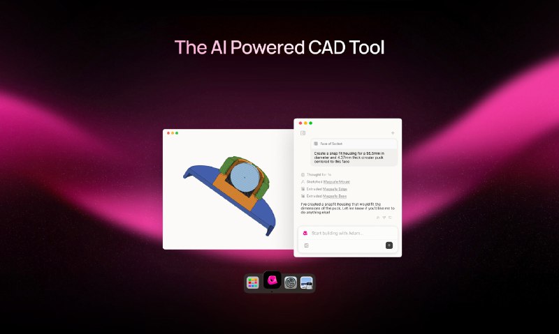 Adam - AI Powered CAD