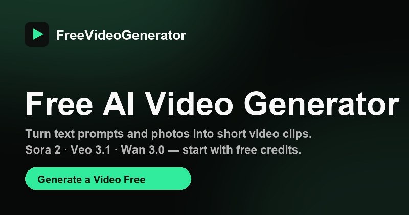 Free AI Video Generator — Unlimited, No Sign Up