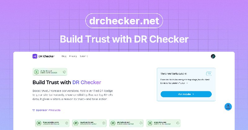 Free DR Checker — Check Ahrefs Domain Rating