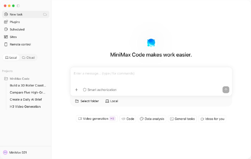 Download MiniMax Code for macOS & Windows | AI Coding and Work