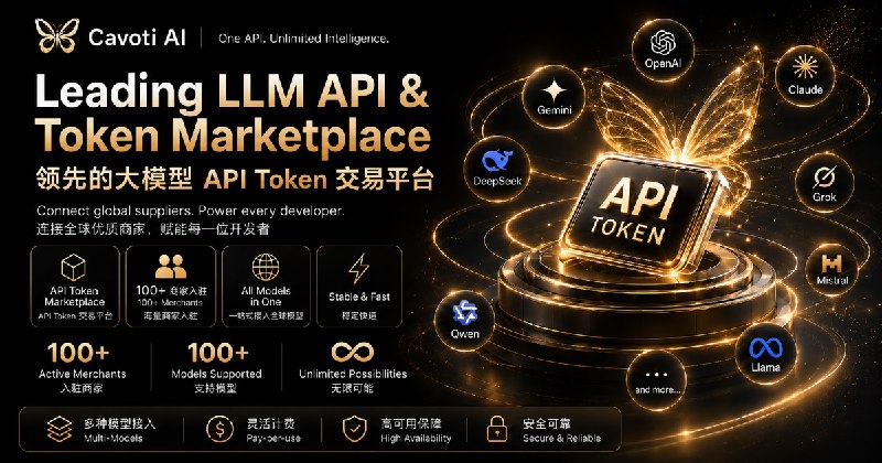 Cavoti AI｜多供应商 AI API 聚合平台