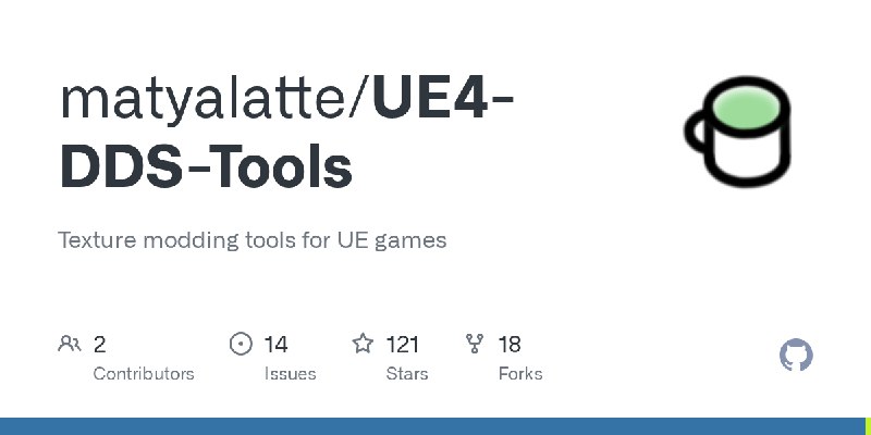 GitHub - matyalatte/UE4-DDS-Tools: Texture modding tools for UE games
