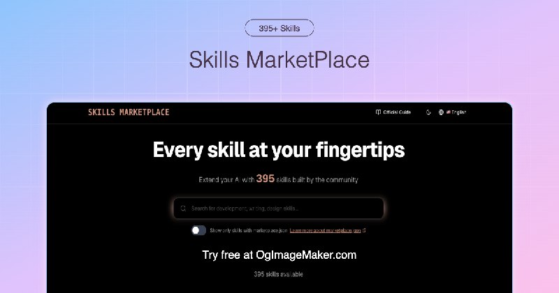 Agent Skills Marketplace | SkillsMP