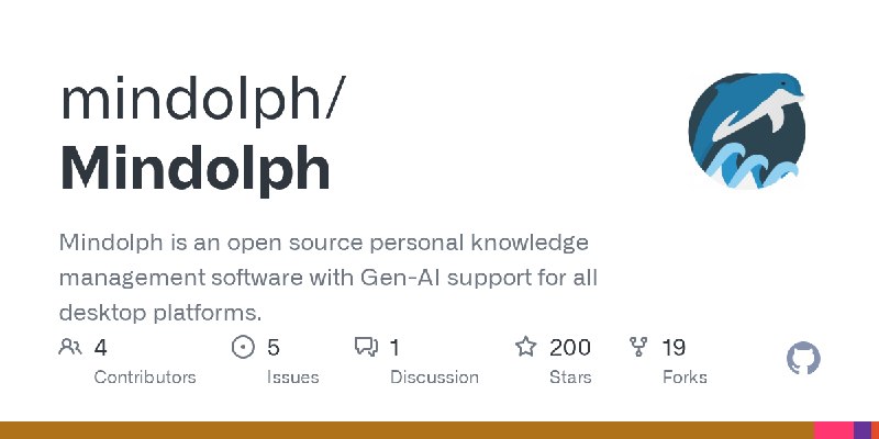 GitHub - mindolph/Mindolph: Mindolph is an open source personal knowledge management software with Gen-AI support for all desktop…