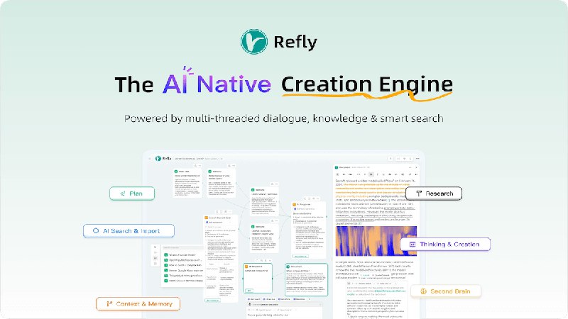 Refly.AI | The World's First Open-Source Human-AI Collaborative Agent Platform