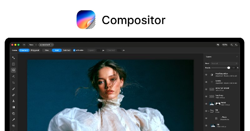 Compositor – The Photoshop alternative for Mac
