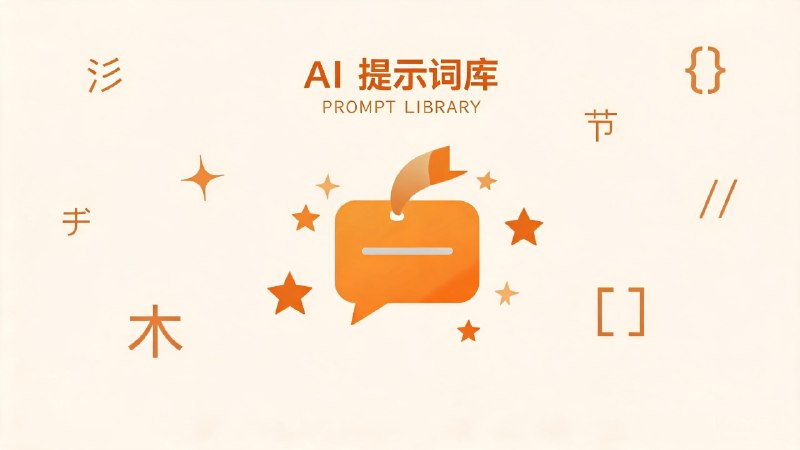 PROMPT 提示词库 · 各行业 AI Prompt 精选