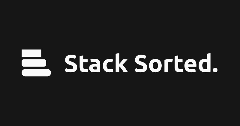 Stack Sorted.