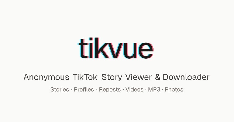 TikTok Story Viewer: Watch Stories Anonymously | Tikvue