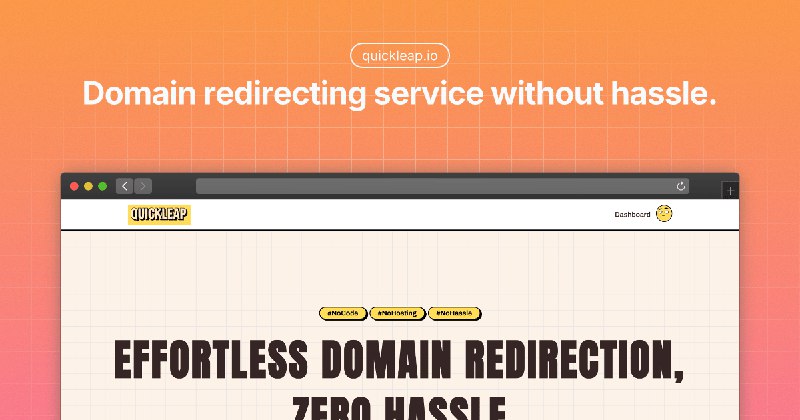 Domain Redirect Service with Automatic HTTPS | QuickLeap