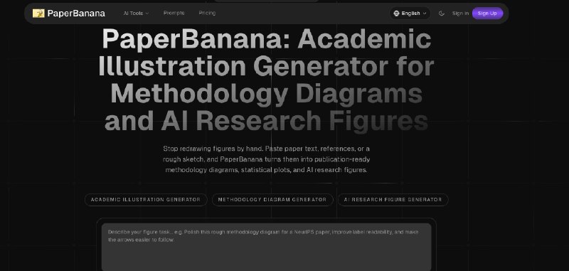 PaperBanana：Academic Illustration Generator for Methodology Diagrams