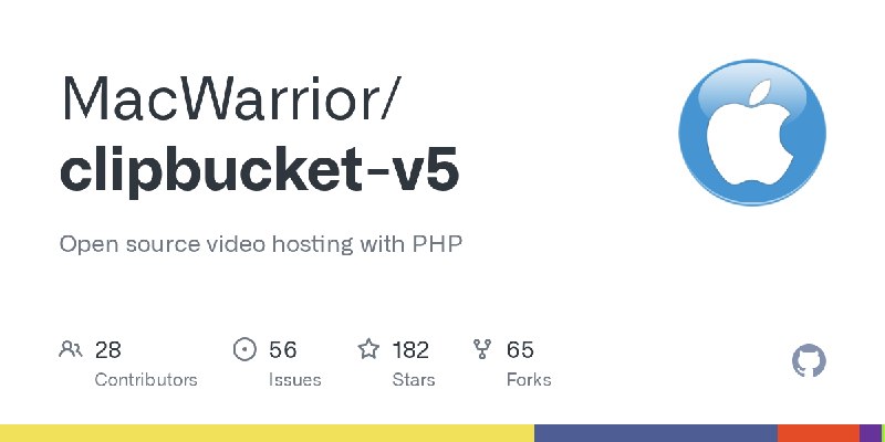 GitHub - MacWarrior/clipbucket-v5: Open source video hosting with PHP