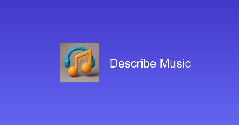 AI Audio Analysis & Music Description Tool | Describe Music