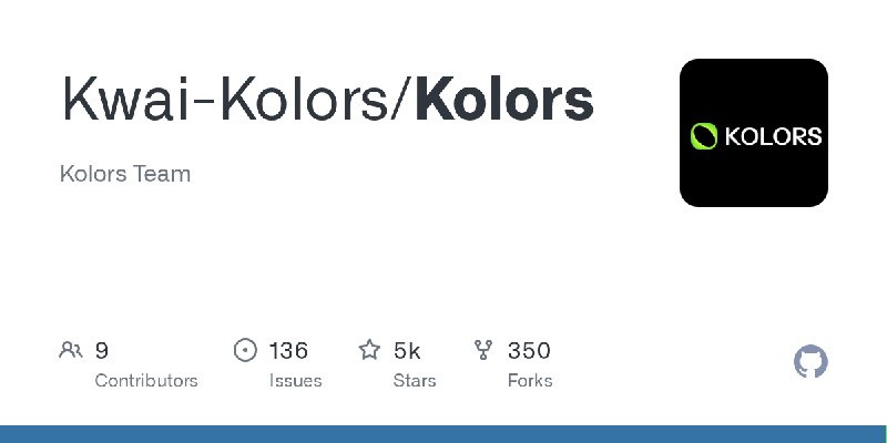 GitHub - Kwai-Kolors/Kolors: Kolors Team