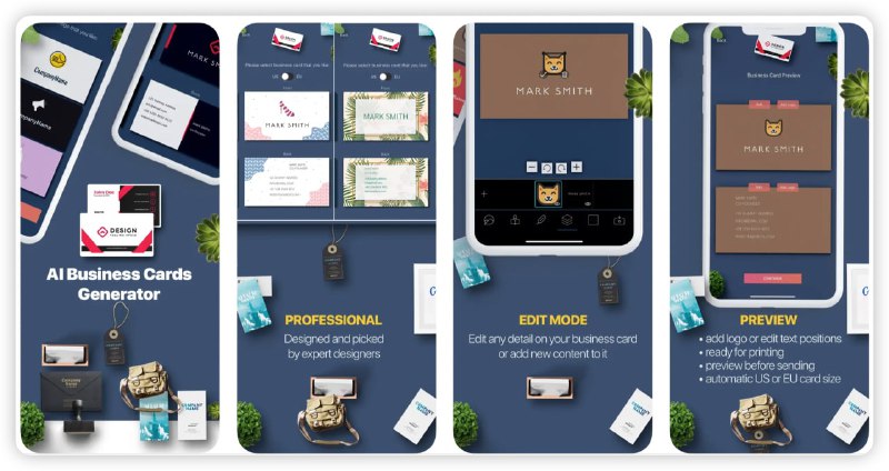 #ios #app优质ios应用推荐-AI名片生成器下载：