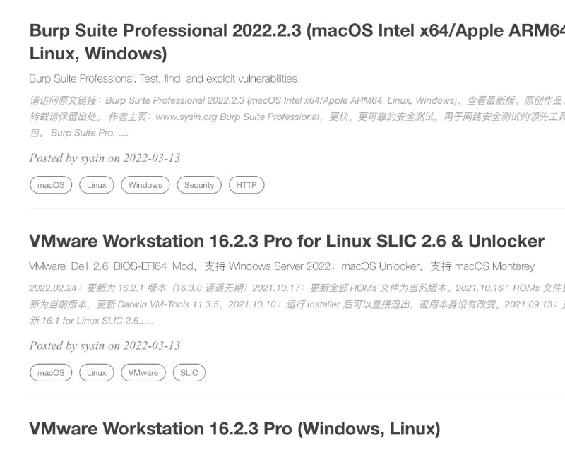 #系统 #播客 #网站 #网址推荐一个主要研究mac os、win、linux等技术类的独立博客LINK：